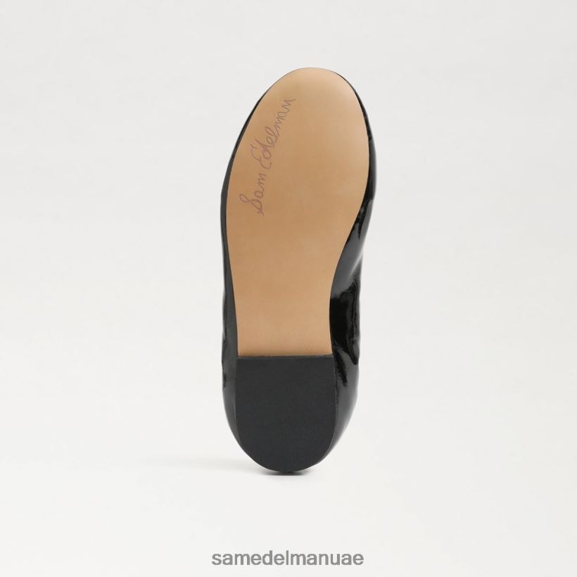 أسود براءة اختراع أحذية Sam Edelman أطفال شقة باليه فيليسيا 246L6T998