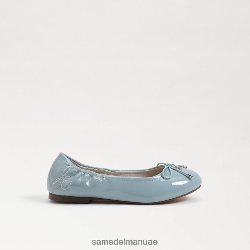 المد الأزرق أحذية Sam Edelman أطفال شقة باليه فيليسيا 246L6T999