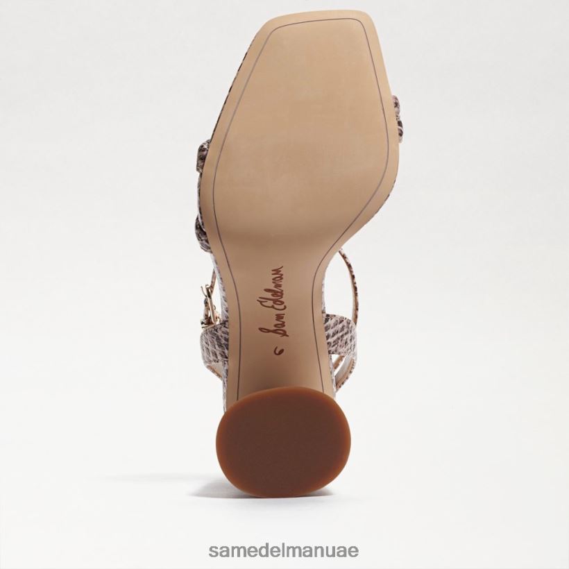 ثعبان روكيا مامبا أحذية Sam Edelman نحيف صندل بكعب عريض من كيا 246L6T99