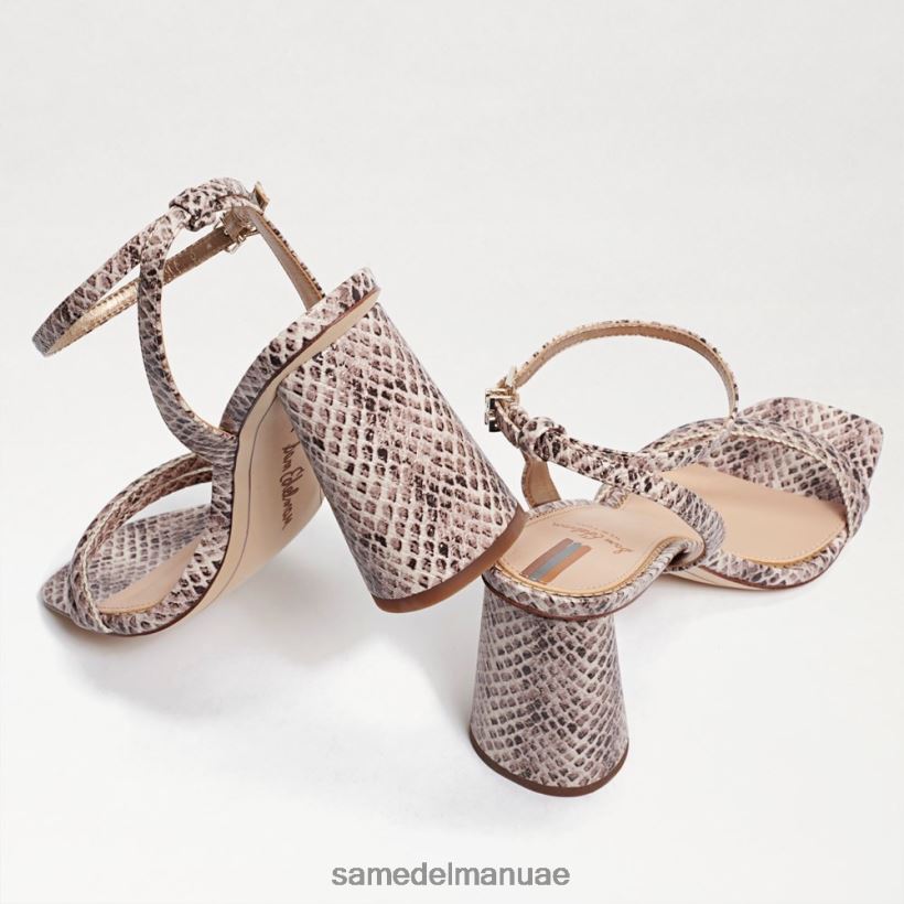 ثعبان روكيا مامبا أحذية Sam Edelman نحيف صندل بكعب عريض من كيا 246L6T99