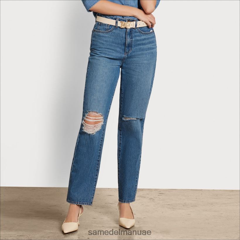 خط السماء ثياب Sam Edelman نحيف بنطال يارو 90s عالي الارتفاع 246L6T1201