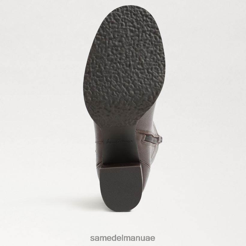 بني سابل أحذية Sam Edelman نحيف حذاء Elsy عالي الركبة 246L6T795