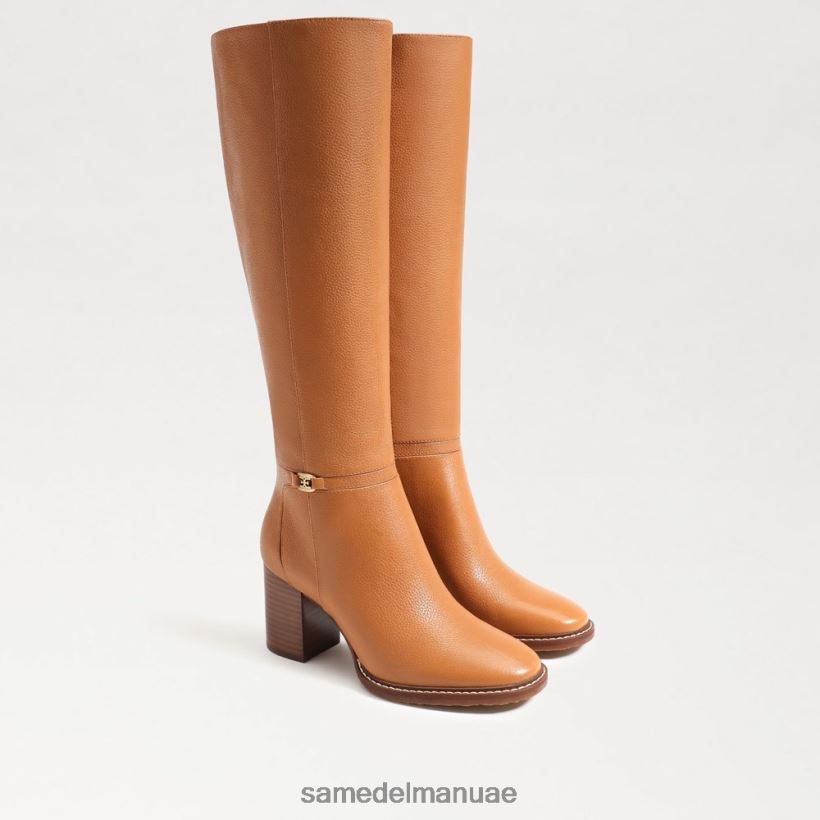 الكراميل أحذية Sam Edelman نحيف حذاء Elsy عالي الركبة 246L6T796