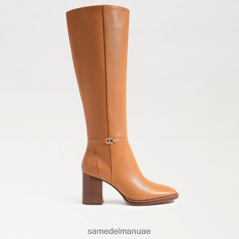الكراميل أحذية Sam Edelman نحيف حذاء Elsy عالي الركبة 246L6T796