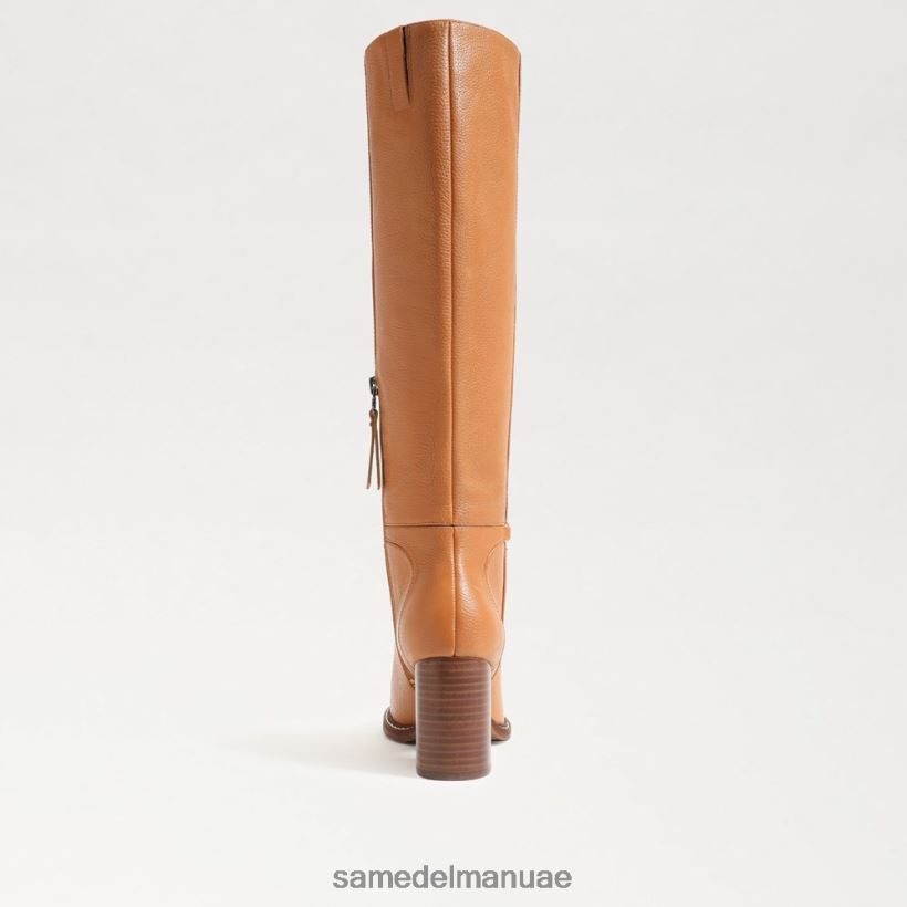 الكراميل أحذية Sam Edelman نحيف حذاء Elsy عالي الركبة 246L6T796
