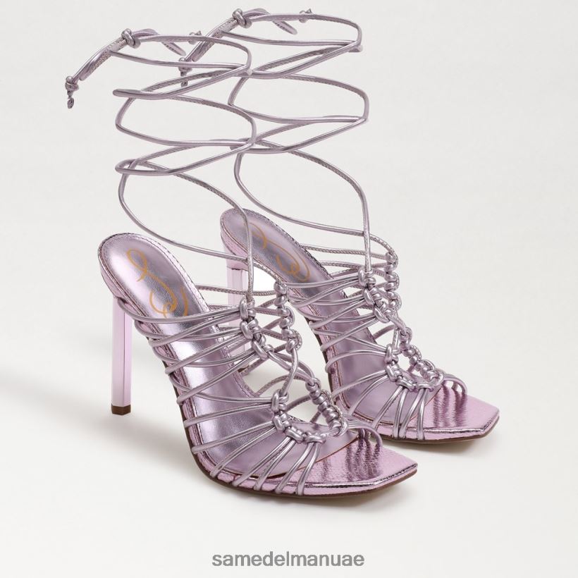 الكوارتز أرجواني أحذية Sam Edelman نحيف صندل LYLA برباط 246L6T440
