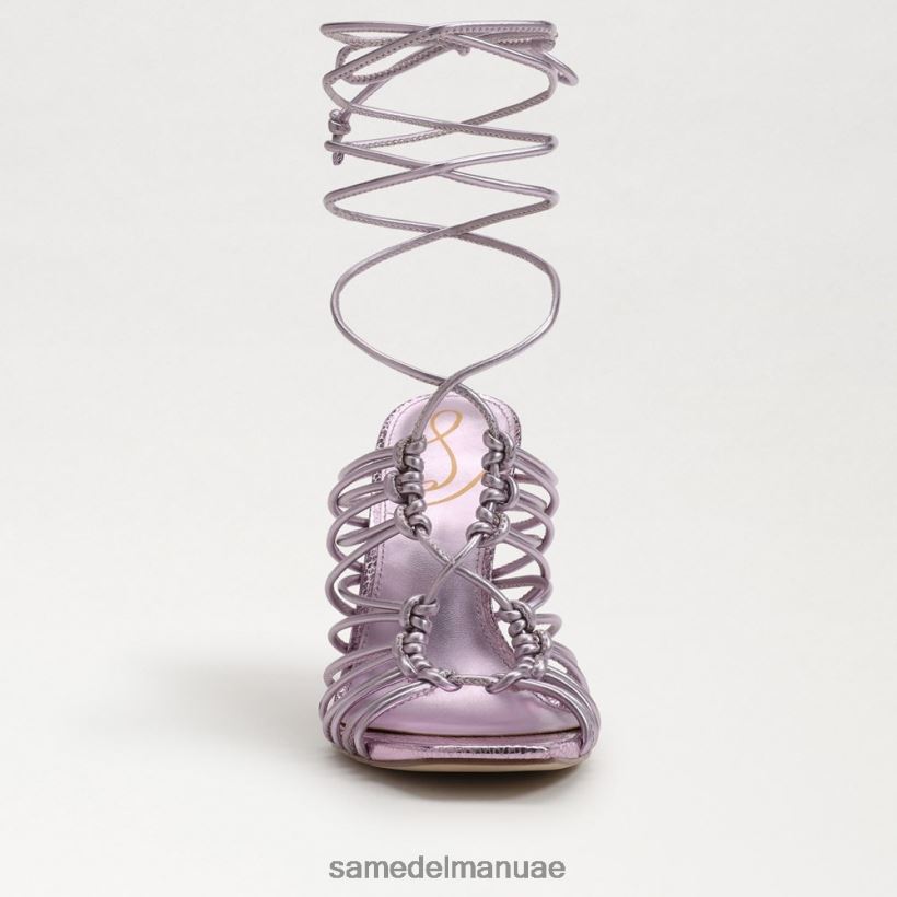 الكوارتز أرجواني أحذية Sam Edelman نحيف صندل LYLA برباط 246L6T440