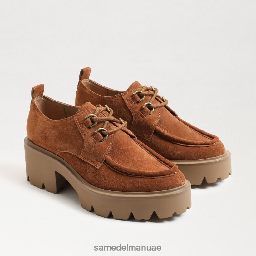 البني الحدودي أحذية Sam Edelman نحيف حذاء بدون كعب برباط من Monna 246L6T720