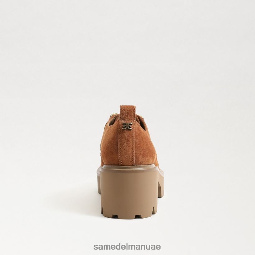 البني الحدودي أحذية Sam Edelman نحيف حذاء بدون كعب برباط من Monna 246L6T720