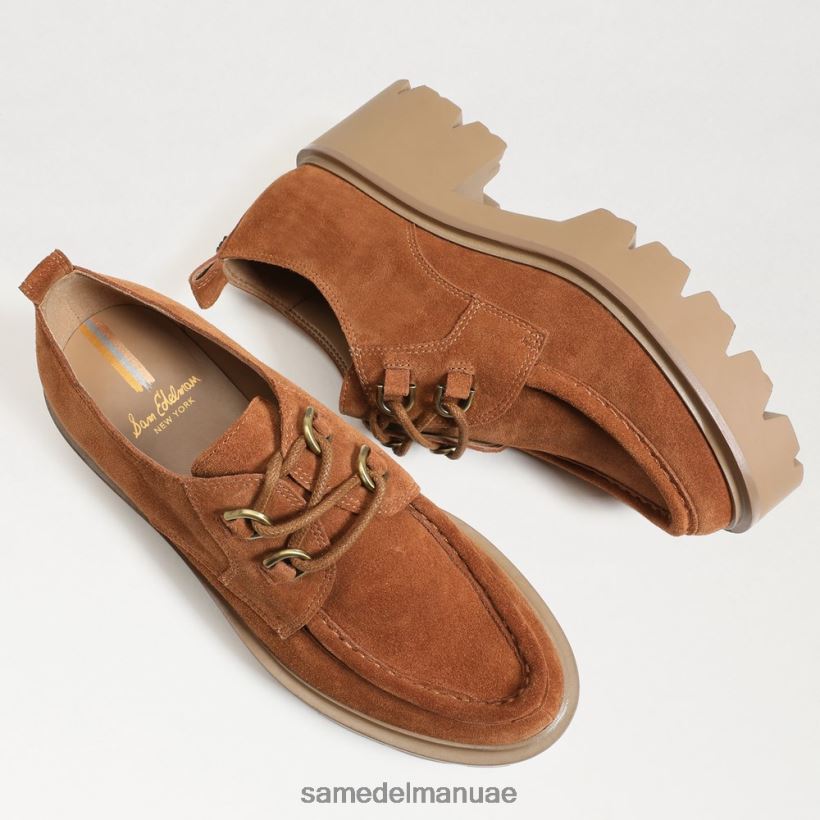 البني الحدودي أحذية Sam Edelman نحيف حذاء بدون كعب برباط من Monna 246L6T720