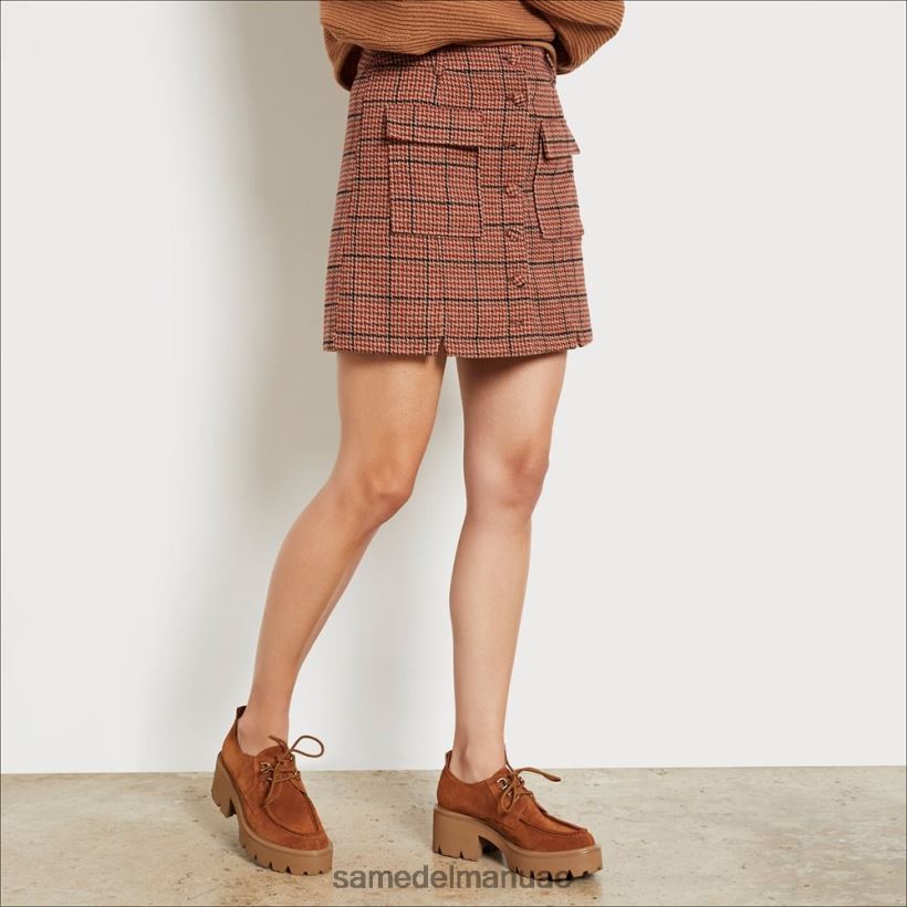 البني الحدودي أحذية Sam Edelman نحيف حذاء بدون كعب برباط من Monna 246L6T720
