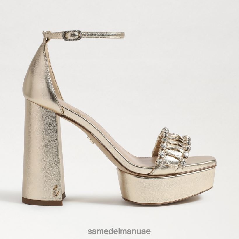 أوراق الذهب أحذية Sam Edelman نحيف كعب منصة Ninette 246L6T759