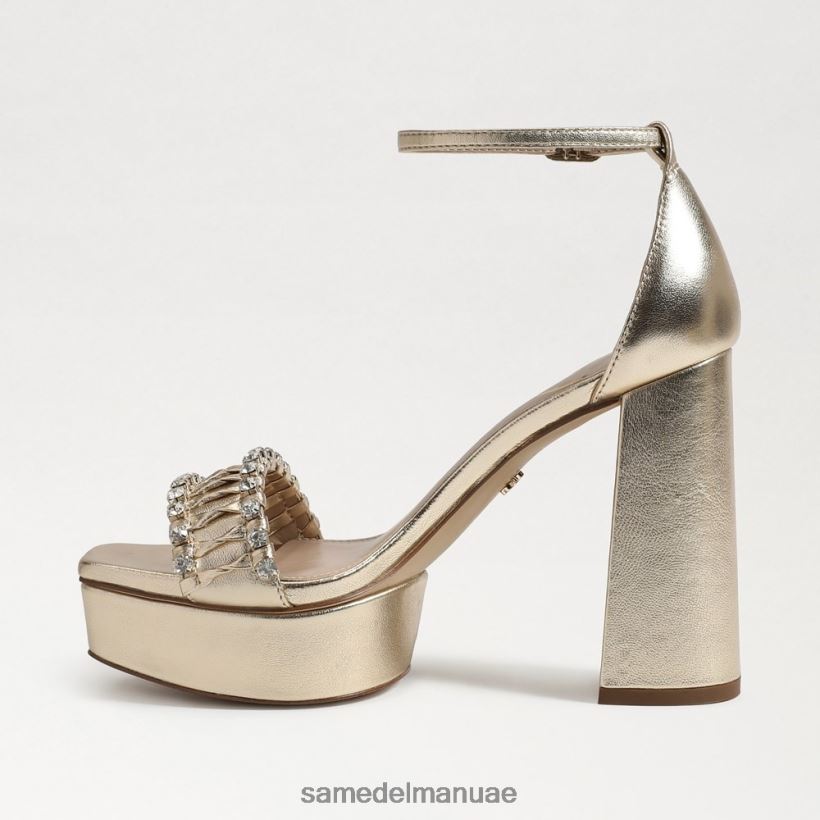 أوراق الذهب أحذية Sam Edelman نحيف كعب منصة Ninette 246L6T759