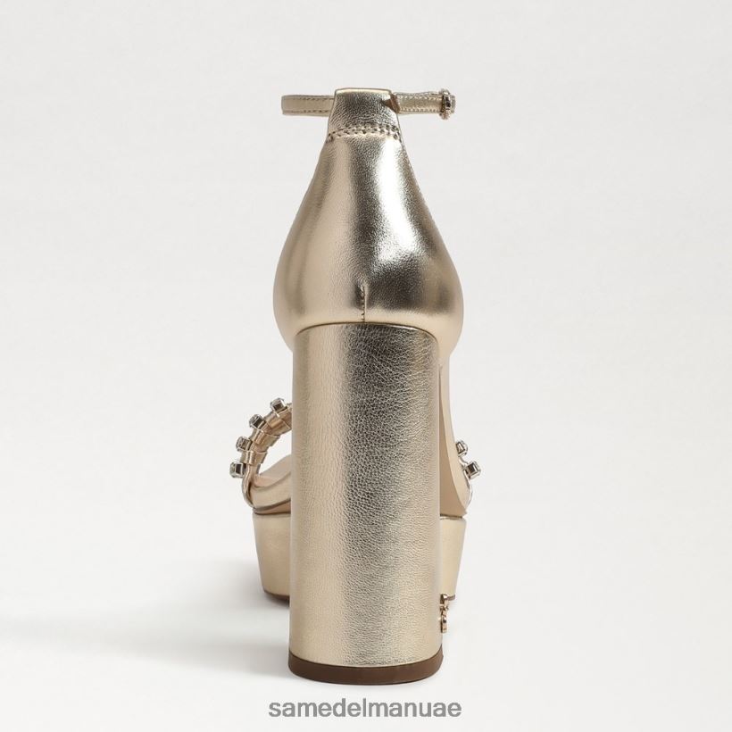 أوراق الذهب أحذية Sam Edelman نحيف كعب منصة Ninette 246L6T759