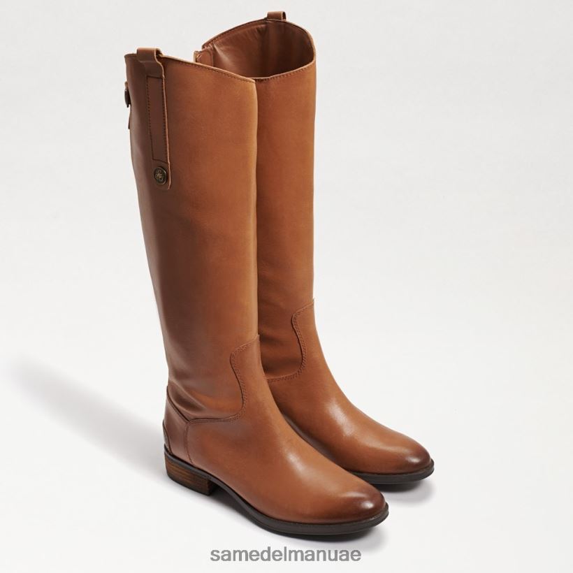 جلد الويسكي أحذية Sam Edelman نحيف حذاء ركوب الخيل Penny2 واسع من جلد العجل 246L6T436