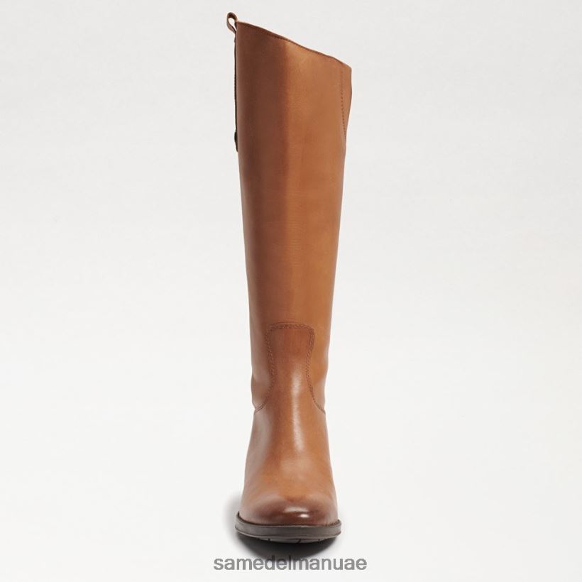 جلد الويسكي أحذية Sam Edelman نحيف حذاء ركوب الخيل Penny2 واسع من جلد العجل 246L6T436