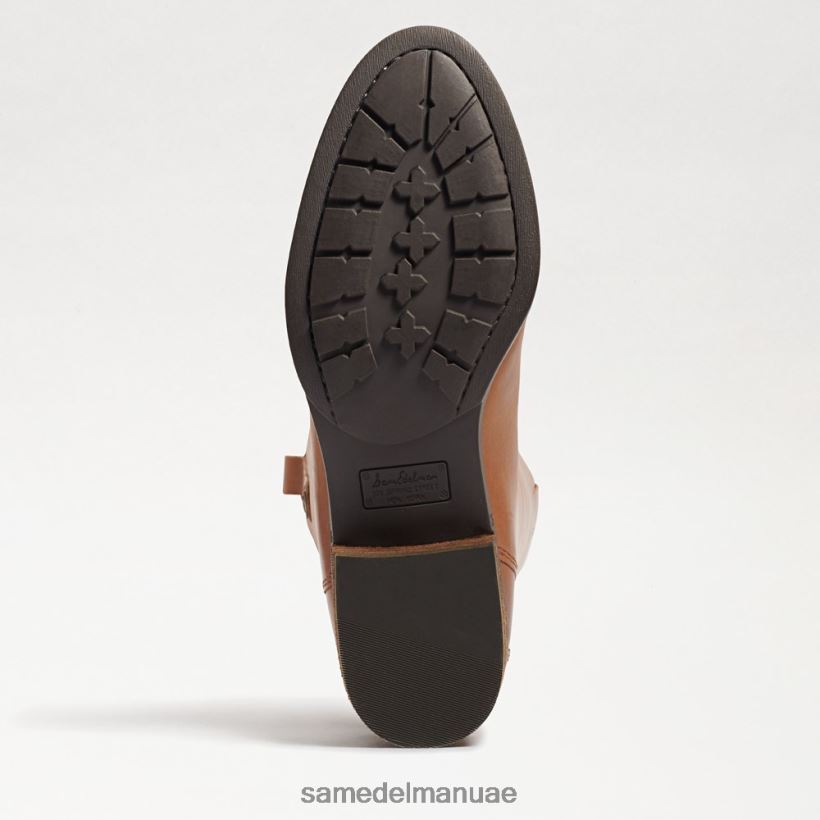 جلد الويسكي أحذية Sam Edelman نحيف حذاء ركوب الخيل Penny2 واسع من جلد العجل 246L6T436