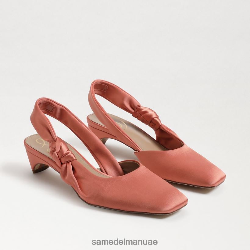 كانيون برتقالي أحذية Sam Edelman نحيف ميريديث كعب هريرة Slingback 246L6T878
