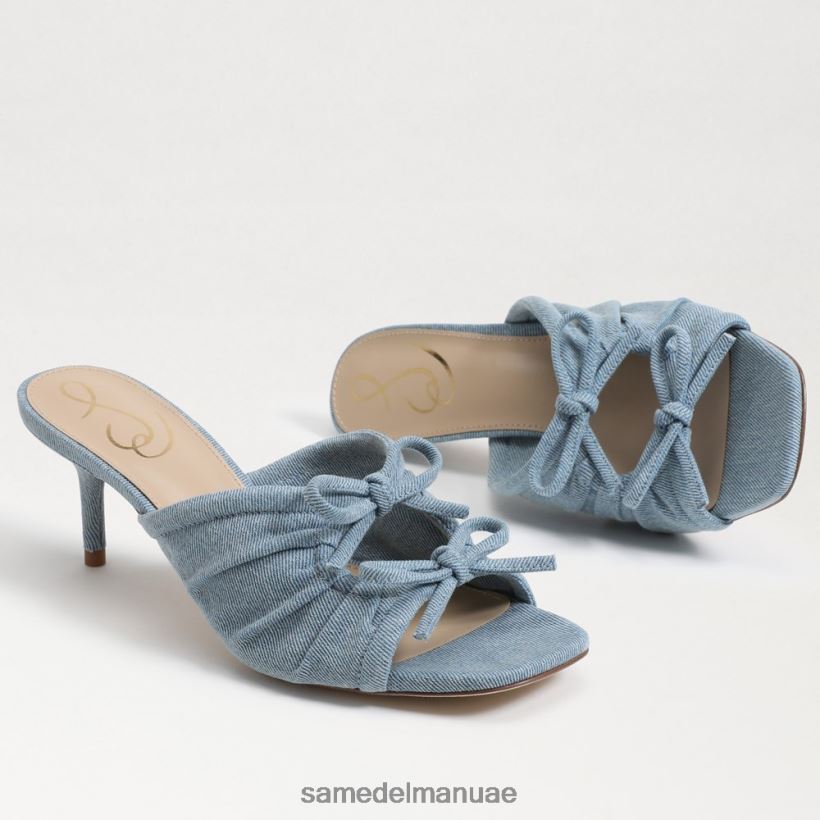 أزرق أحذية Sam Edelman نحيف كعب بيا Strappy 246L6T596