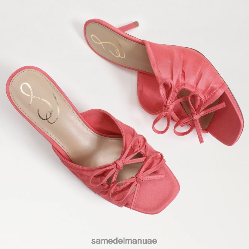 لون القرنفل أحذية Sam Edelman نحيف كعب بيا Strappy 246L6T597