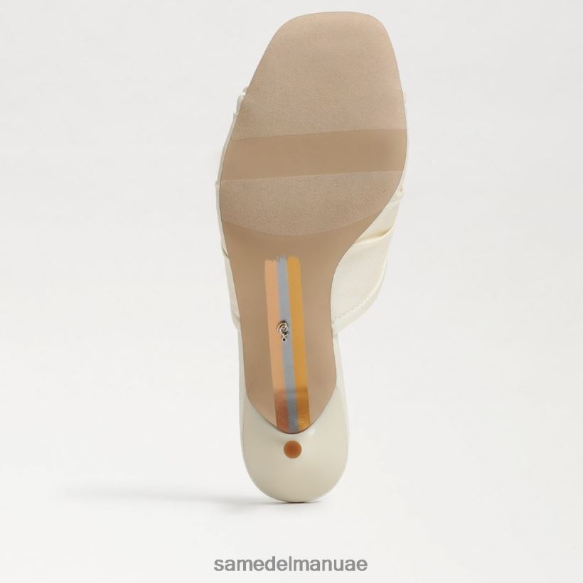 العاج اللؤلؤي أحذية Sam Edelman نحيف كعب بيا Strappy 246L6T598