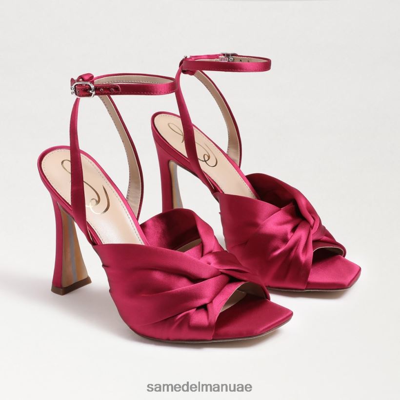 صقيل التوت أحذية Sam Edelman نحيف كعب لافندر Strappy 246L6T949