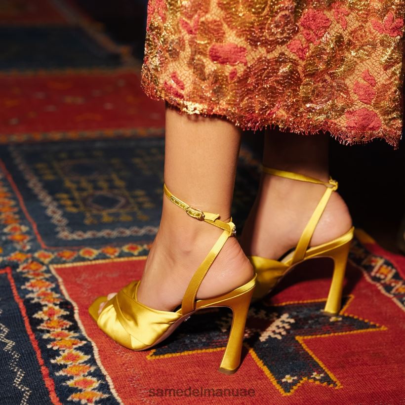 العاج الحديث أحذية Sam Edelman نحيف كعب لافندر Strappy 246L6T950