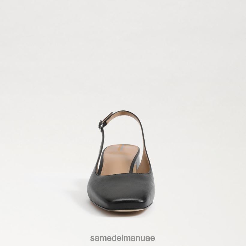 أسود أحذية Sam Edelman نحيف كعب تيرا slingback هريرة 246L6T189