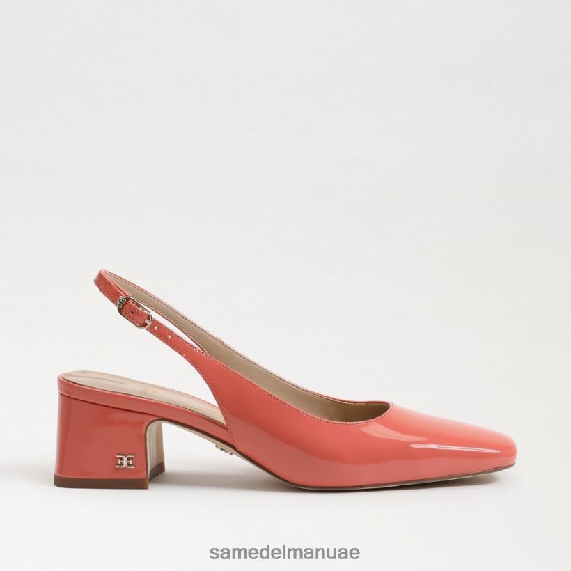 الطين الوردي أحذية Sam Edelman نحيف كعب تيرا slingback هريرة 246L6T191