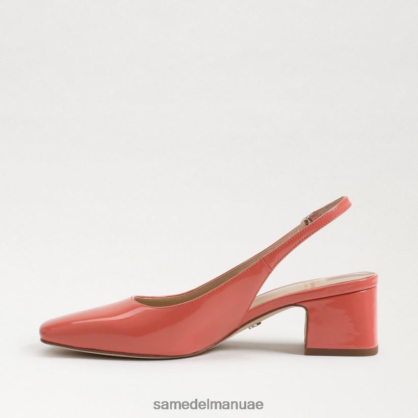الطين الوردي أحذية Sam Edelman نحيف كعب تيرا slingback هريرة 246L6T191