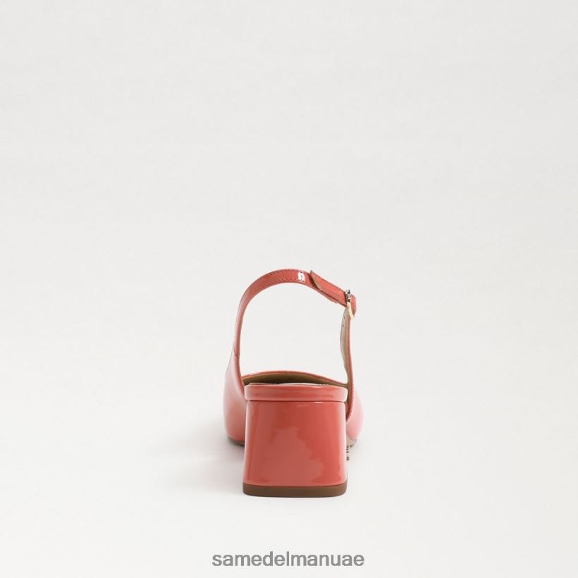 الطين الوردي أحذية Sam Edelman نحيف كعب تيرا slingback هريرة 246L6T191