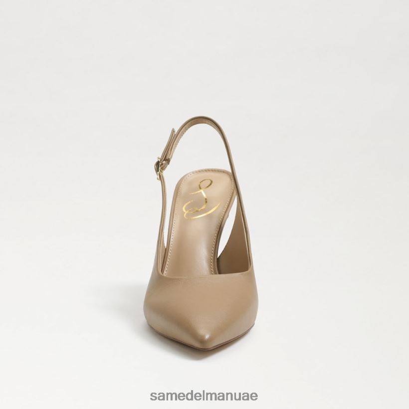 بيج فاتح أحذية Sam Edelman نحيف مضخة عسلي slingback 246L6T661
