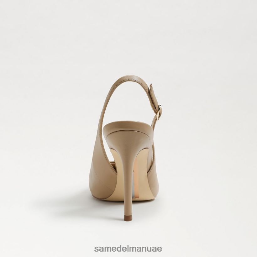 بيج فاتح أحذية Sam Edelman نحيف مضخة عسلي slingback 246L6T661