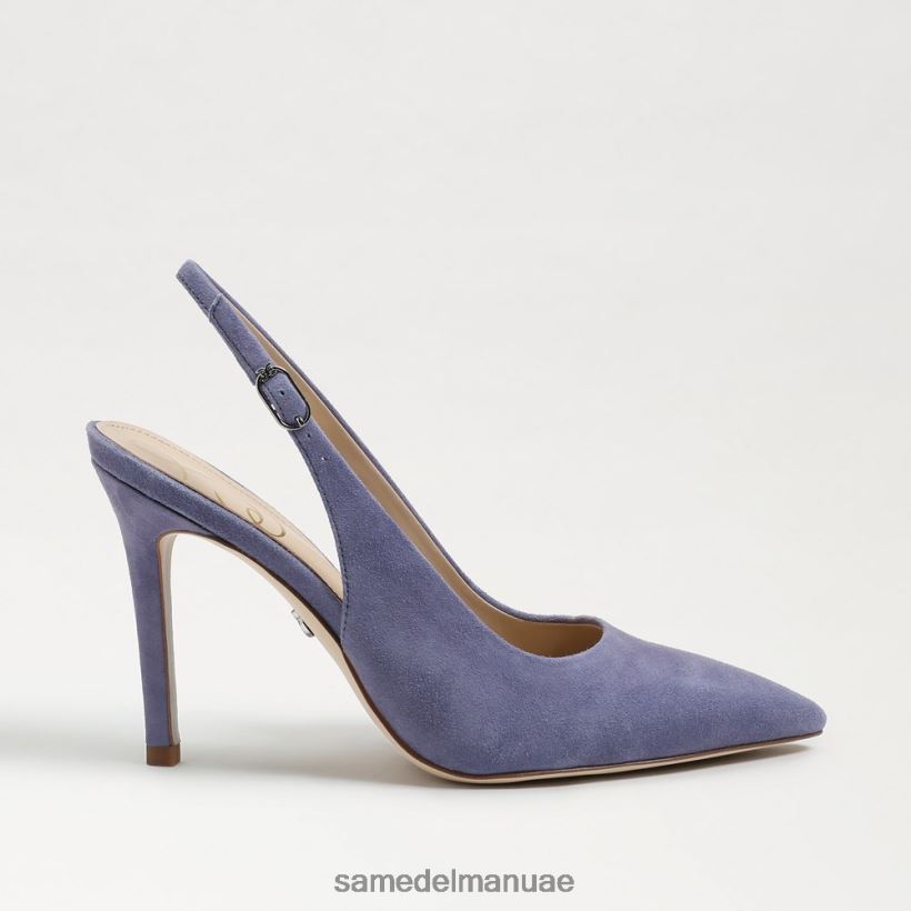 البنفسجي المغبر أحذية Sam Edelman نحيف مضخة عسلي slingback 246L6T666