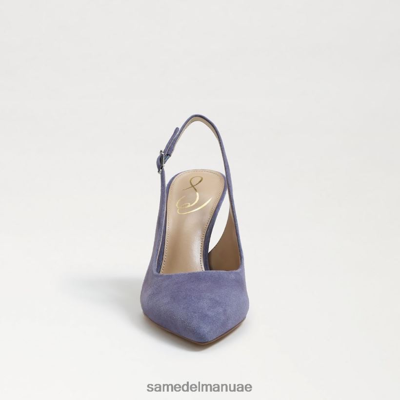 البنفسجي المغبر أحذية Sam Edelman نحيف مضخة عسلي slingback 246L6T666