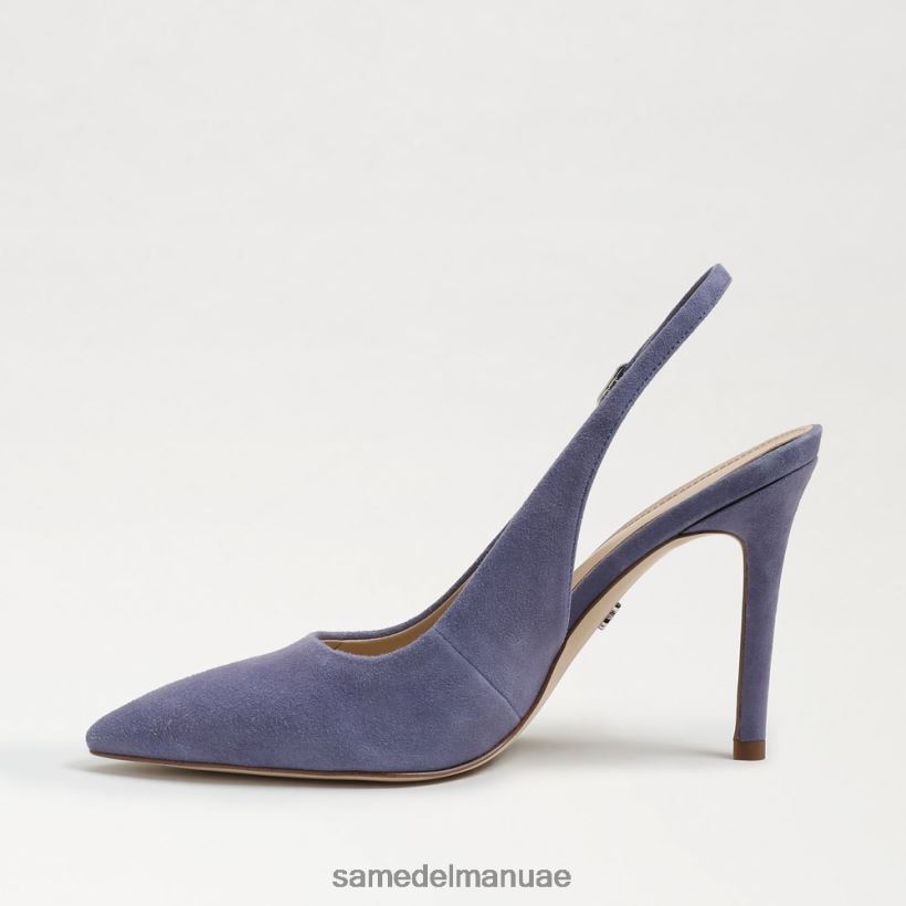 البنفسجي المغبر أحذية Sam Edelman نحيف مضخة عسلي slingback 246L6T666