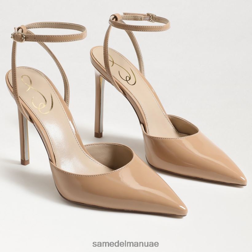 براءة اختراع الرمال الذهبية أحذية Sam Edelman نحيف أفريل slingback مضخة 246L6T735