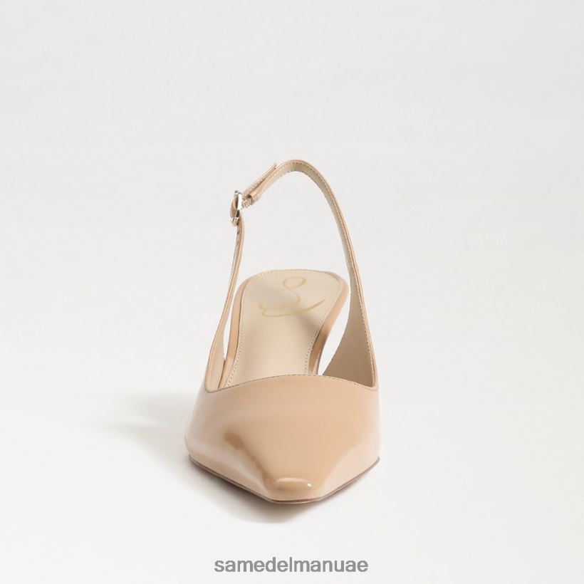 براءة اختراع الرمال الذهبية أحذية Sam Edelman نحيف مضخة بيانكا slingback 246L6T95