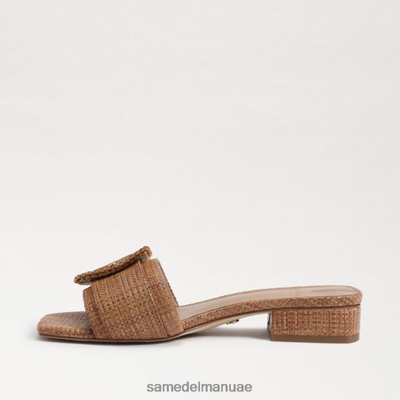 com.cuoio أحذية Sam Edelman نحيف صندل منزلق مطرز بالشماس 246L6T193