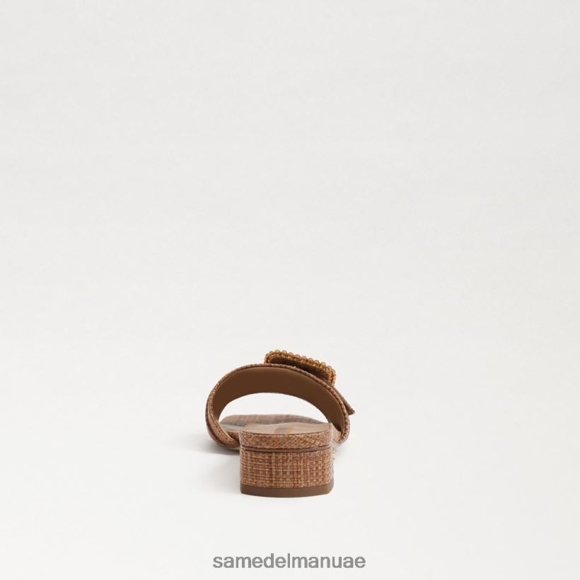 com.cuoio أحذية Sam Edelman نحيف صندل منزلق مطرز بالشماس 246L6T193