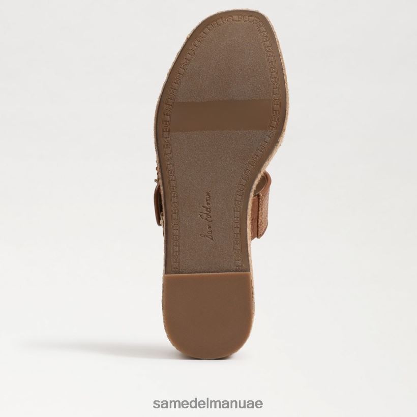 com.cuoio أحذية Sam Edelman نحيف صندل إسبادريل بكعب عريض من تشيس 246L6T199