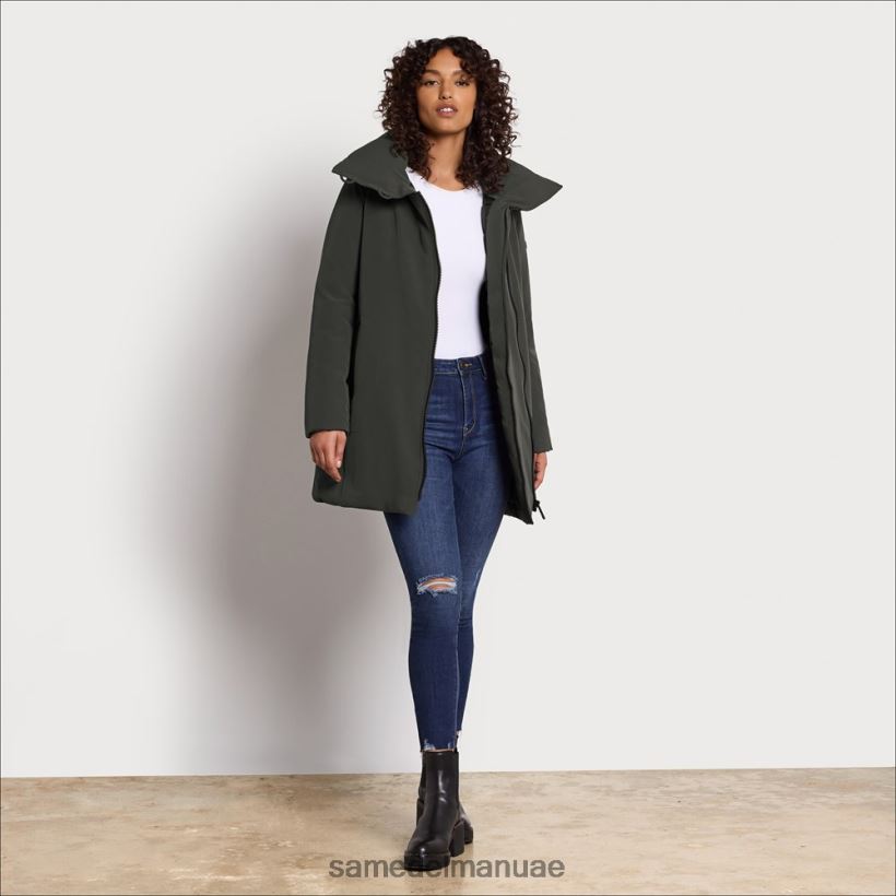 com.loden ثياب Sam Edelman نحيف سترة كاكون مبطنة 246L6T1265
