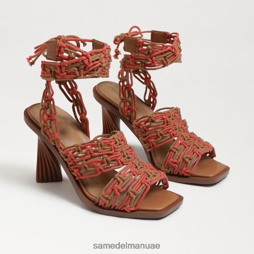 cuoio/suns أحذية Sam Edelman نحيف كعب ملفوف على الكاحل من هارلي 246L6T862