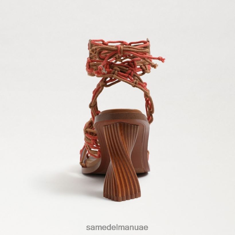 cuoio/suns أحذية Sam Edelman نحيف كعب ملفوف على الكاحل من هارلي 246L6T862