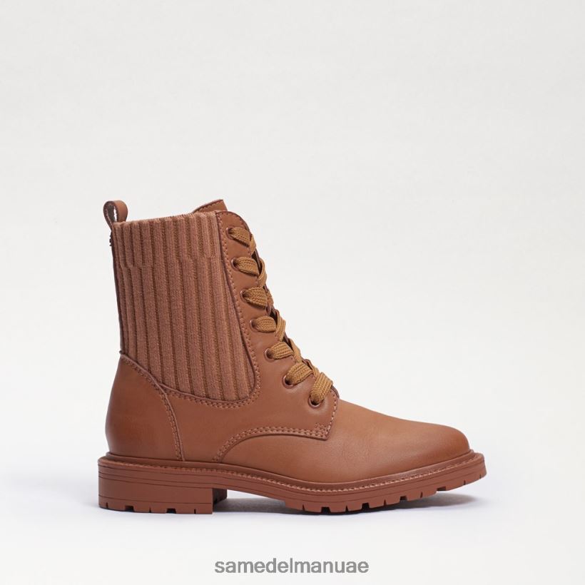 lt cuoio جلد بني أحذية Sam Edelman أطفال التمهيد القتالي ليديل 246L6T1009