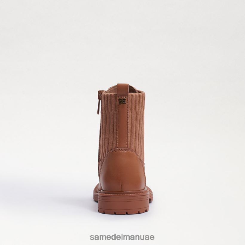 lt cuoio جلد بني أحذية Sam Edelman أطفال التمهيد القتالي ليديل 246L6T1009